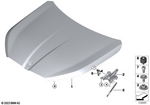 41615A5BFE6 - Bodywork: Hood for BMW Image