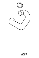 9161700 - Cooling System: Upper Pipe for Volvo: S80, XC90 Image