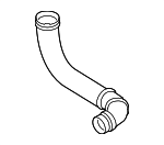 30645294 - Cooling System: Lower Pipe for Volvo: S80, XC90 Image