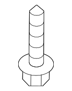 9015960415 - Body: Bumper Cover Screw for Toyota Image