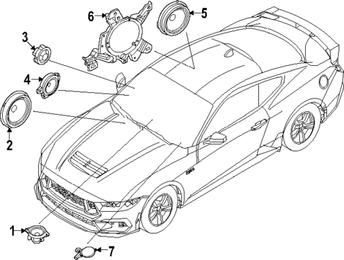 Sound System for 2024 Ford Mustang #2