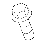 9A700812500 - Cooling System: Vent Tube Bolt for Porsche: 718 Boxster, 718 Cayman, 718 Spyder, 911, Cayenne, Macan, Panamera Image