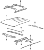 21095694 - Body: Roof Panel for GM Image