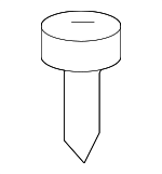 N90819501 - Body: Quarter Trim Assembly Screw for Volkswagen Image