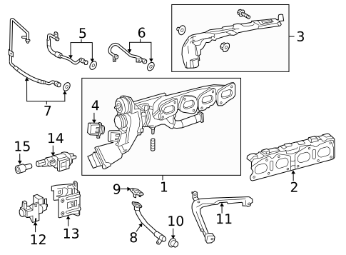 Turbo Charger for 2018 INFINITI Q50 #0