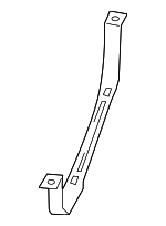4G0201654B - Fuel System: Mount Strap for Audi Image
