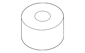 8K0201840C - Fuel System: Mount Bracket Insulator for Audi Image