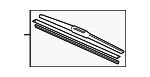 8522206110 - Body: Windshield Wiper Blade (Left, Front) for Toyota: Camry Image