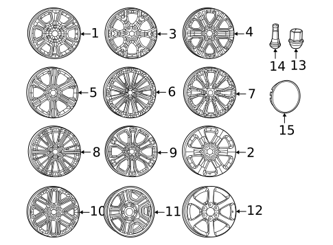 Covers & Trim for 2022 Jeep Grand Wagoneer #0