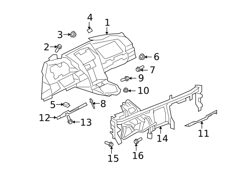 Instrument Panel for 2008 Saturn Sky #0