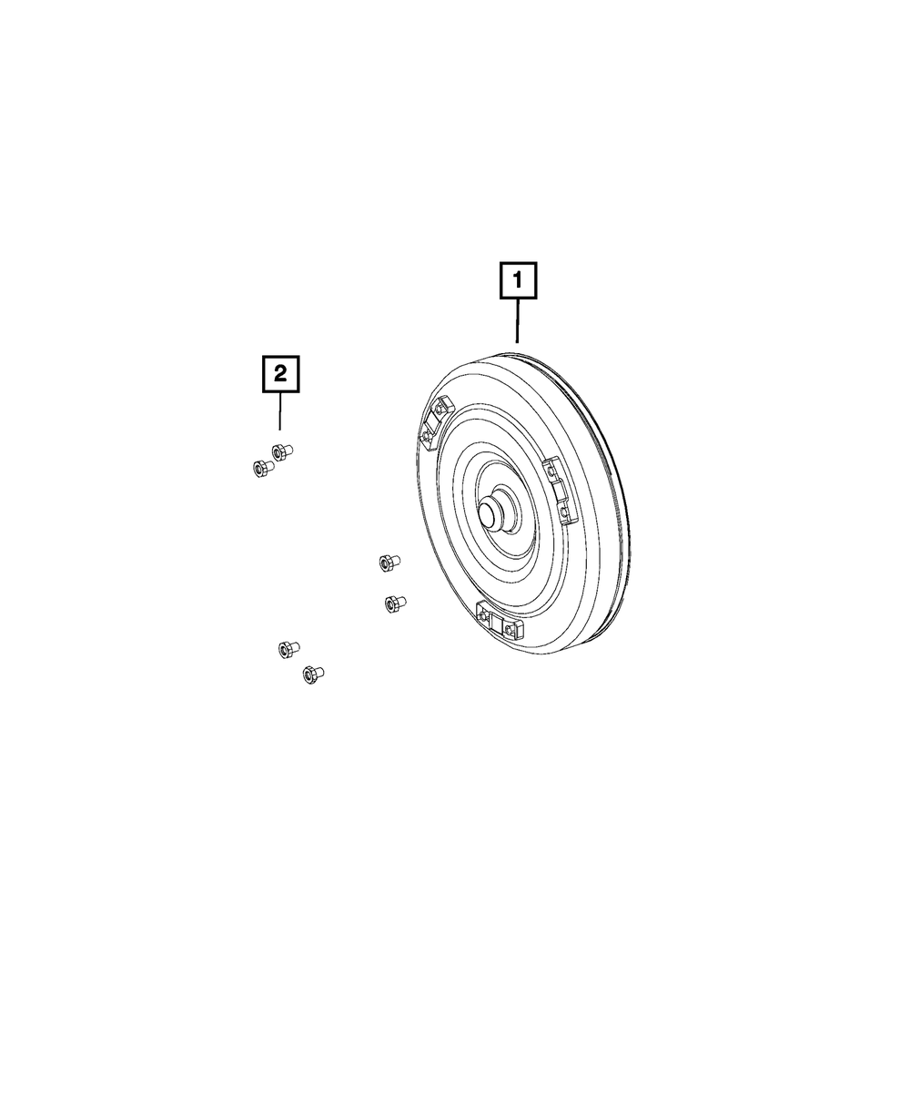 Torque Converter - Mopar (68304202AA)