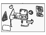 84691674 - Body: Mirror Assembly for GM Image