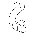 C2D24902 - Cooling System: Outlet Hose for Jaguar Image