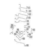 68582082AA - Brakes: Brake Hose for Fiat: 500X | Jeep: Renegade Image