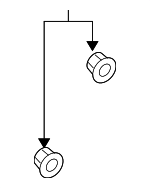 11089474 - : Hexagon nut for Saab: 9-3 Image