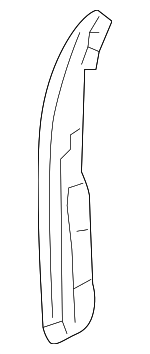 6786650011 - Body: Lower Weather-strip for Lexus: LS430 Image