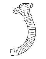 5011825AA - : Filler Tube for Chrysler: 300M, Concorde, LHS, Town &amp; Country, Voyager | Dodge: Caravan, Grand Caravan, Intrepid Image