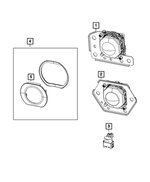 68332016AC - Electrical: Adaptive Speed Control Module Sensor for Dodge: Durango | Jeep: Grand Cherokee Image