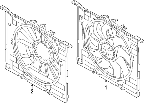 Cooling Fan for 2025 BMW 750e xDrive #0