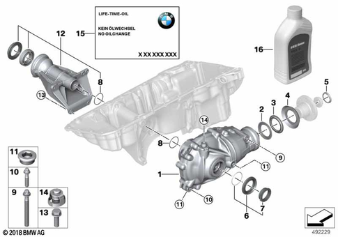 Final Drive (Front Axle) for 2026 BMW 840iX #0