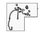80311T6ZA01 - HVAC: Suction Hose for Honda: Ridgeline Image