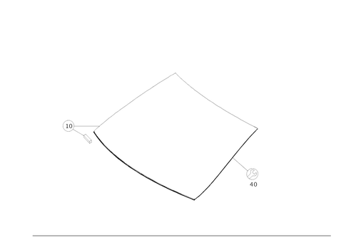 Windshield for 2016 Mercedes-Benz GLE450 AMG #0