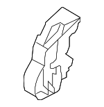 51215A36E75 - Body: Lock for BMW: X5, X6 Image