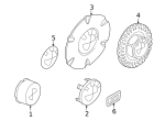 36131181080 - Suspension: Emblem for BMW Image