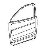 68640462AA - Body: Door Shell for Jeep: Cherokee Image