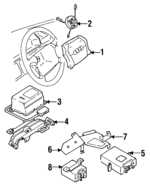 8A0959677A - : Control Module Bracket for Audi Image