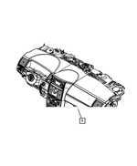 4680610AA - Labels: Air Bag Label for Mopar Image