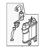5Q0201797C - : Vapor Canister for Audi: A3 Sportback e-tron Image