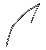 82530DO000 - Body: Run Weather-strip for Kia Image image