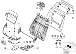 52108170562 - Seats: Lordosis Pad for BMW Image