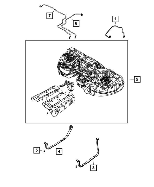 4581407AD - Fuel: Fuel Supply Tube for Mopar Image image