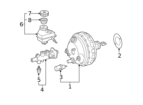 Hydraulic System for 2005 Mercedes-Benz CLK 320 #0