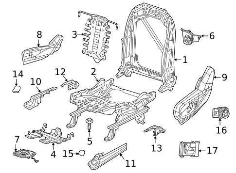 Switches, Solenoids & Actuators for 2017 Chrysler Pacifica #0
