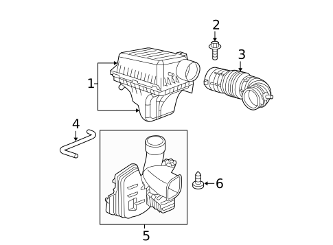 Air Intake for 2007 Chrysler 300 #0