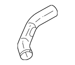 78145727E - Cooling System: Connector Hose for Audi: A4, A4 Quattro, A6 Quattro, Allroad Quattro, S4 Image image