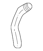 78133610C - Cooling System: Connector Hose for Audi: A4, A4 Quattro, A6 Quattro, Allroad Quattro, S4 Image image