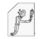 85719561 - HVAC: Rear Suction Hose for GM Image