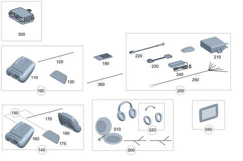 Electrical Components and Telematics for 2025 Mercedes-Benz GLE 53 AMG&reg; #0