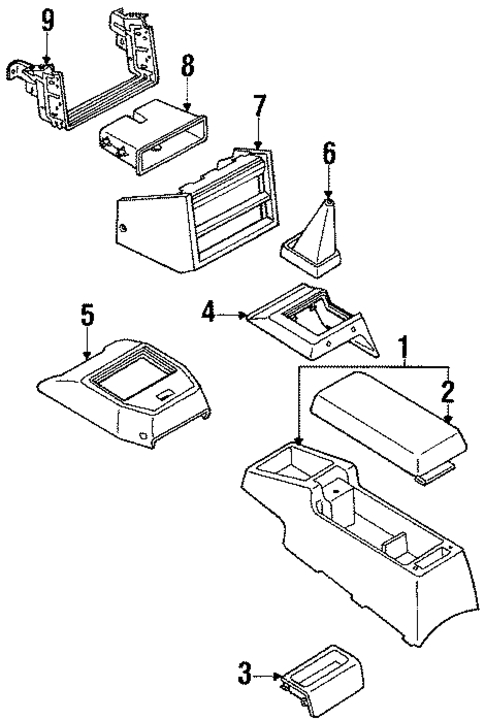 Center for 1988 Isuzu Pickup #0