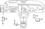 9006650 - Electrical: Control Module for Mercedes-Benz Image