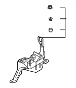 478405MP5B - : ABS Modulator Bracket for Nissan: ARIYA Image