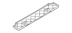 95864542201 - Body: Radio Cover for Porsche Image