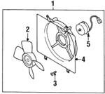 8971432550 - HVAC: Fan Assembly for Isuzu Image