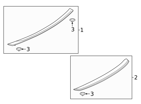 Spoiler for 2015 Ford Mustang #1