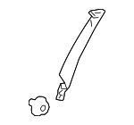 6766312031 - Body: Frame Trim for Toyota: Corolla, GR Corolla Image