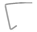 SU00308623 - : Quarter Glass Seal for Toyota: GR86 Image